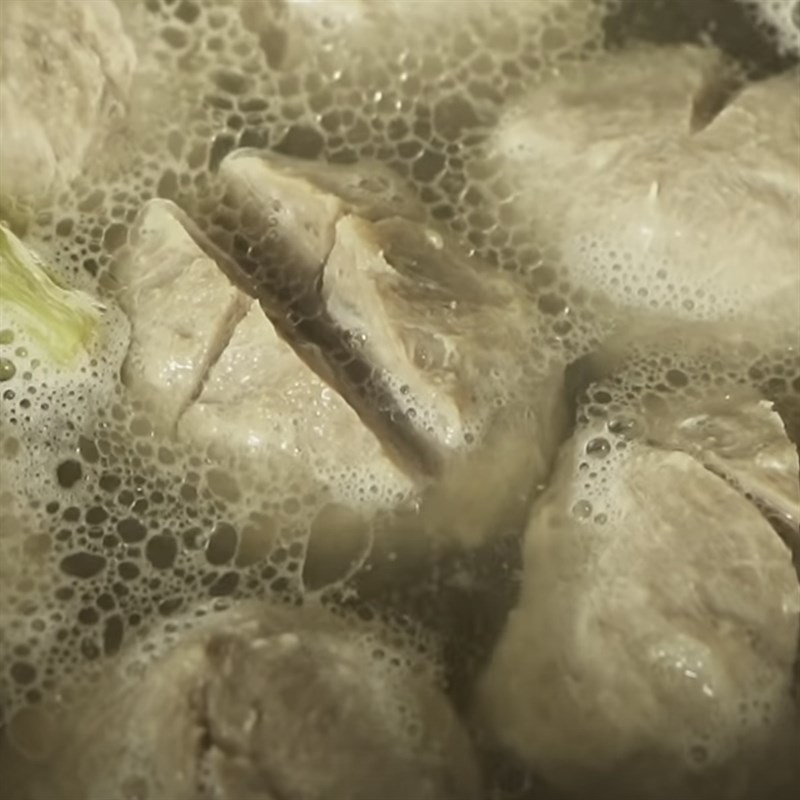 Step 2 Cooking Beef Ball Broth
