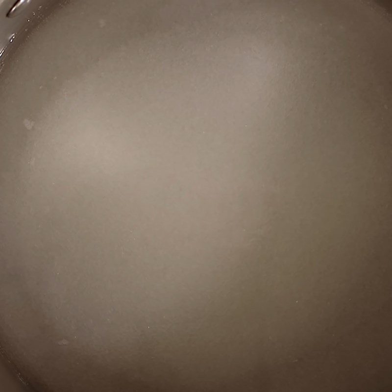 Step 1 Cook sugar water for Rose syrup with rose essential oil