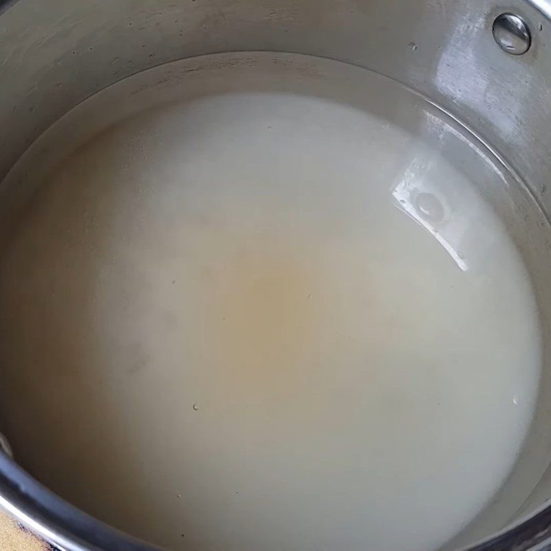 Step 4 Cook sugar syrup Herbal tea