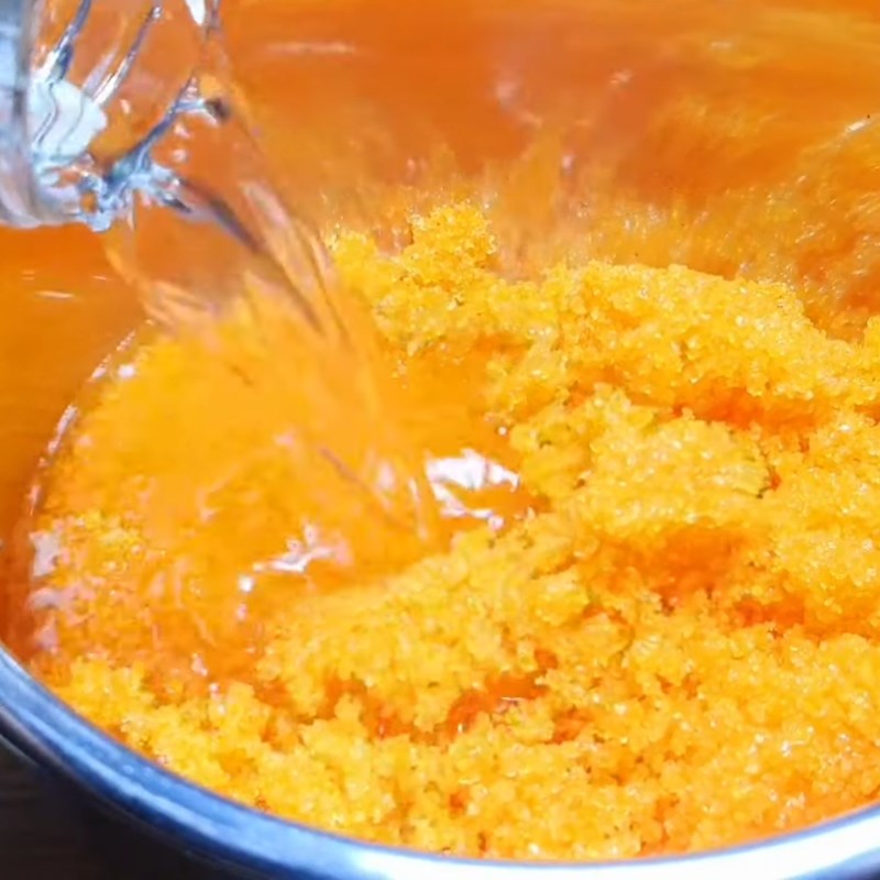 Step 2 Cook the sugar water Tắc fish sauce