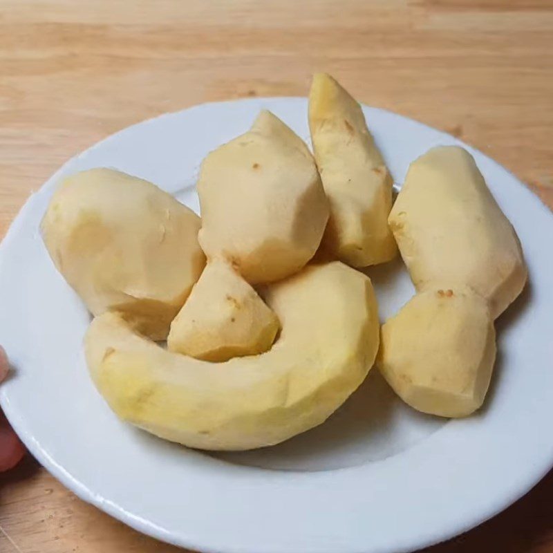 Step 2 Cook ginger syrup for Herbal Tắc Tea