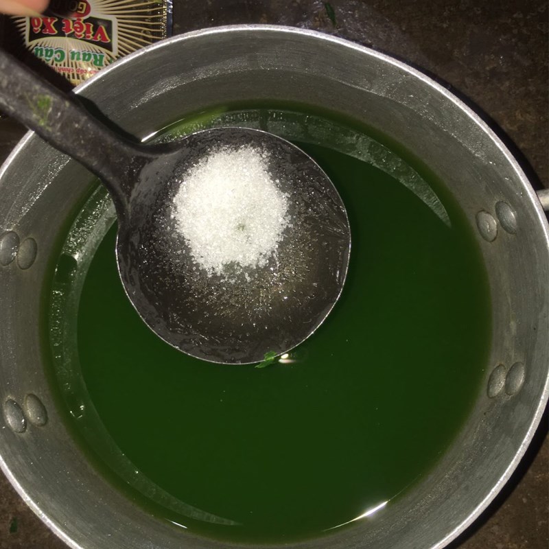 Step 2 Cook Pandan Jelly