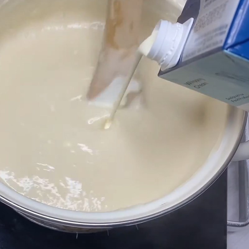 Step 2 Cooking cheese jelly Cheese jelly
