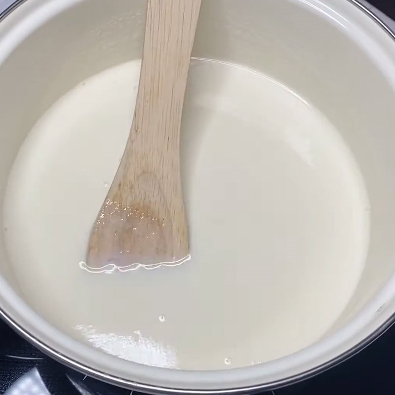 Step 2 Cooking cheese jelly Cheese jelly