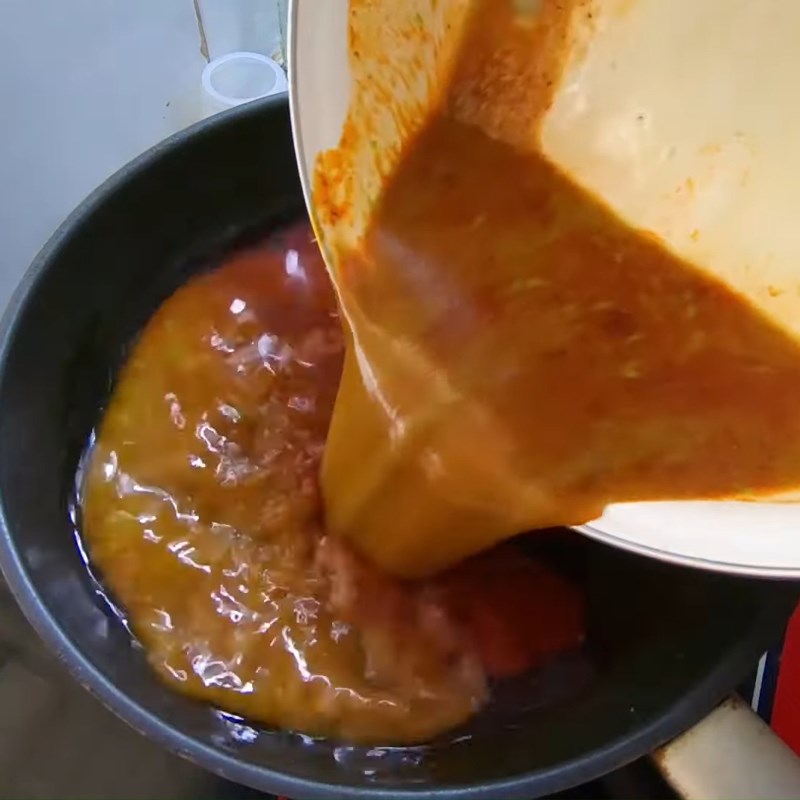 Step 4 Cook the marinade seasoning sauce Marinade seasoning for grilled food