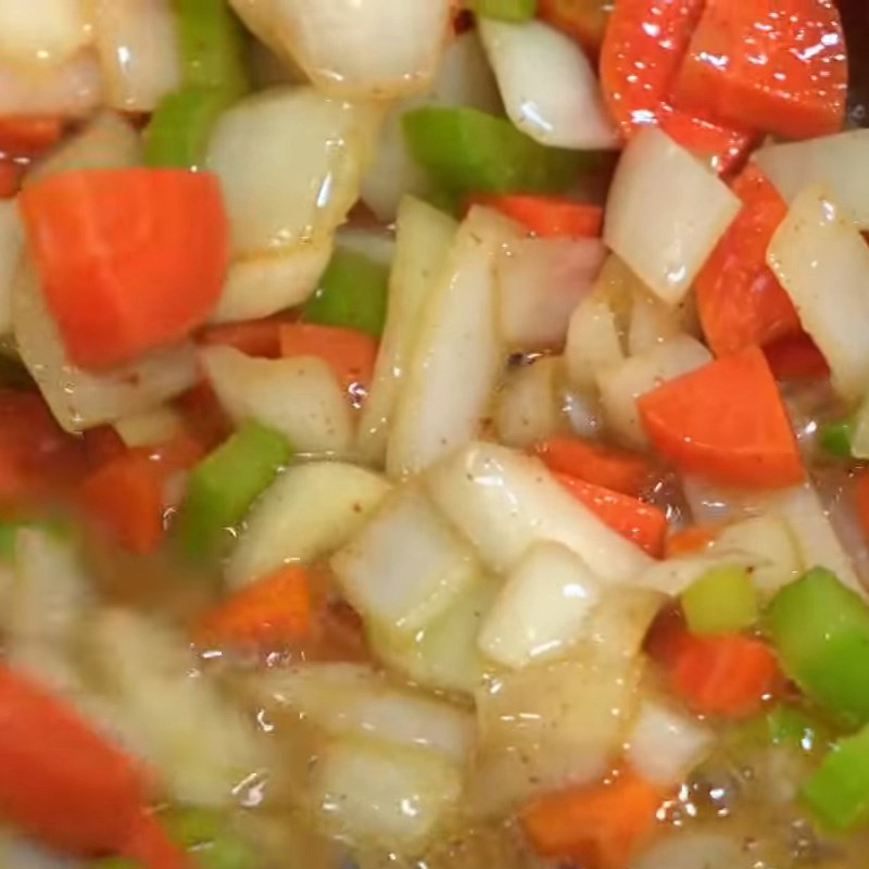 Step 4 Cooking Soup Pea Soup with Bacon