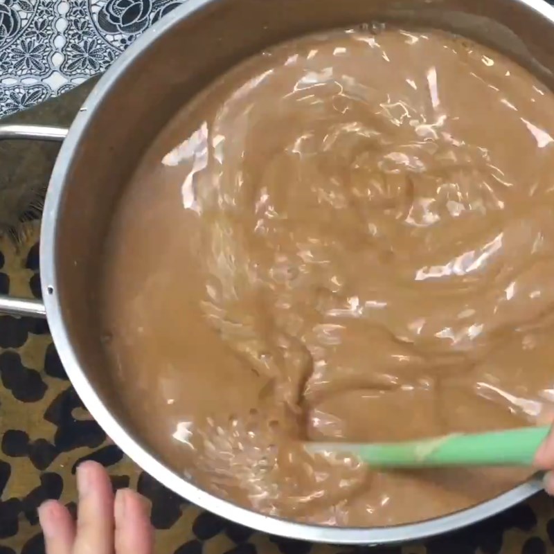 Step 2 Make milk tea Red bean milk tea with jelly