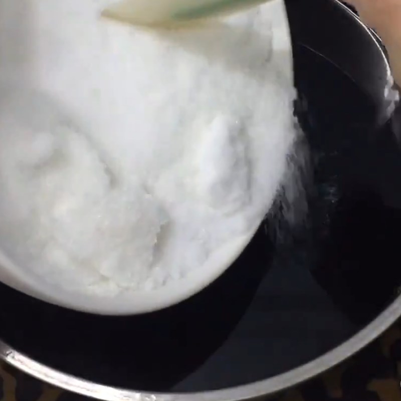 Step 2 Make milk tea Red bean milk tea with jelly