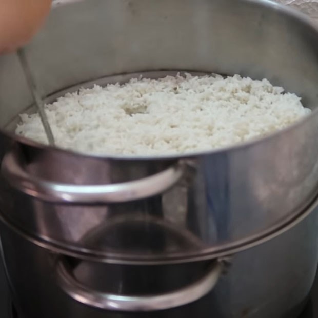 Step 5 Cooking Sticky Rice Sticky Rice with Char Siu