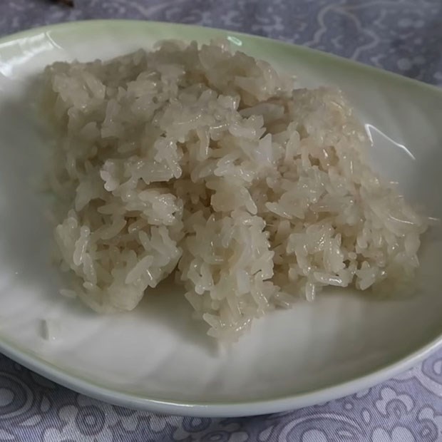 Step 5 Cooking Sticky Rice Sticky Rice with Char Siu