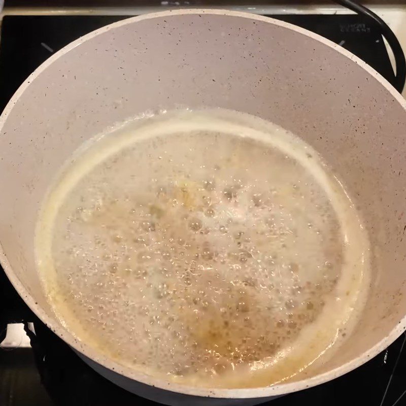 Step 2 Cook oatmeal Chicken egg oatmeal