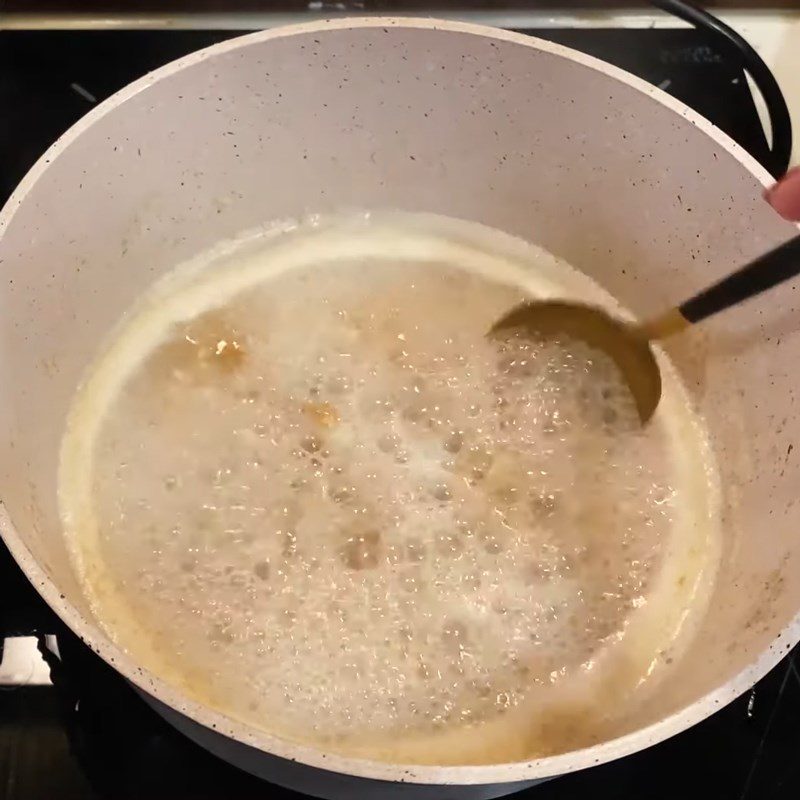 Step 2 Cook oatmeal Chicken egg oatmeal