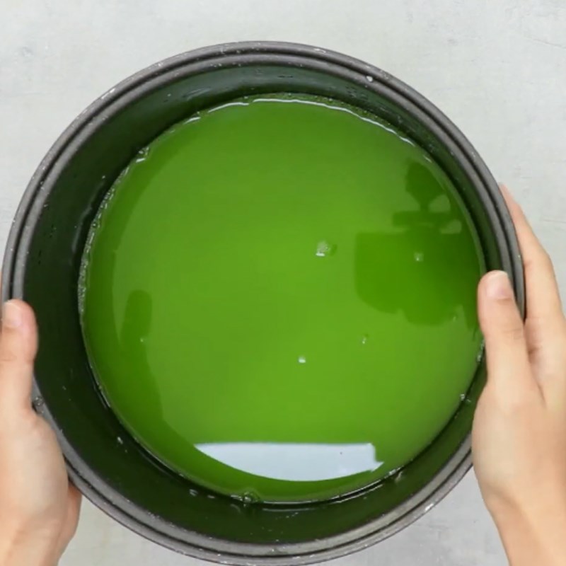 Step 2 Soak rice Pandan leaf rice