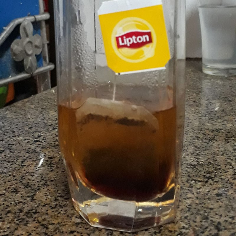 Step 1 Soak Cam Thảo Lipton Tea (recipe shared by users)