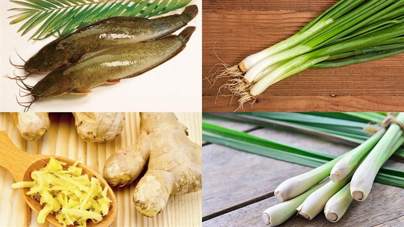 Ingredients for Grilled Catfish