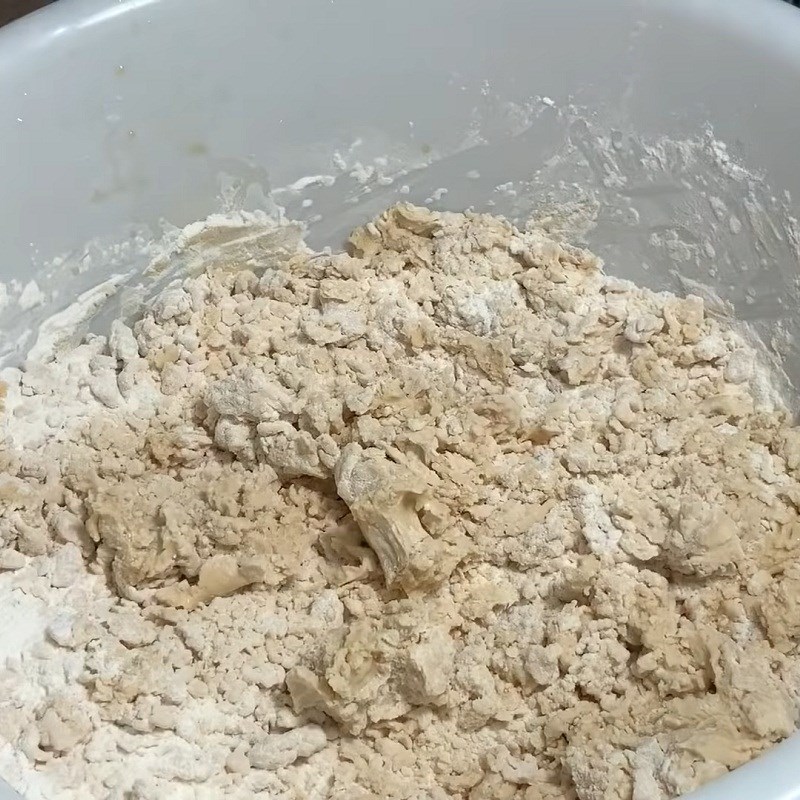 Step 3 Kneading the Green Bean Cake