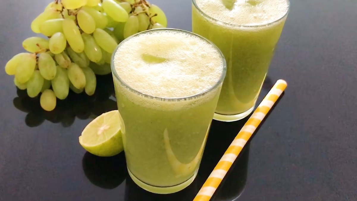 5 Ways to Make Delicious Sweet and Sour Green Grape Smoothies Good for Health 2 Green Grape Smoothie