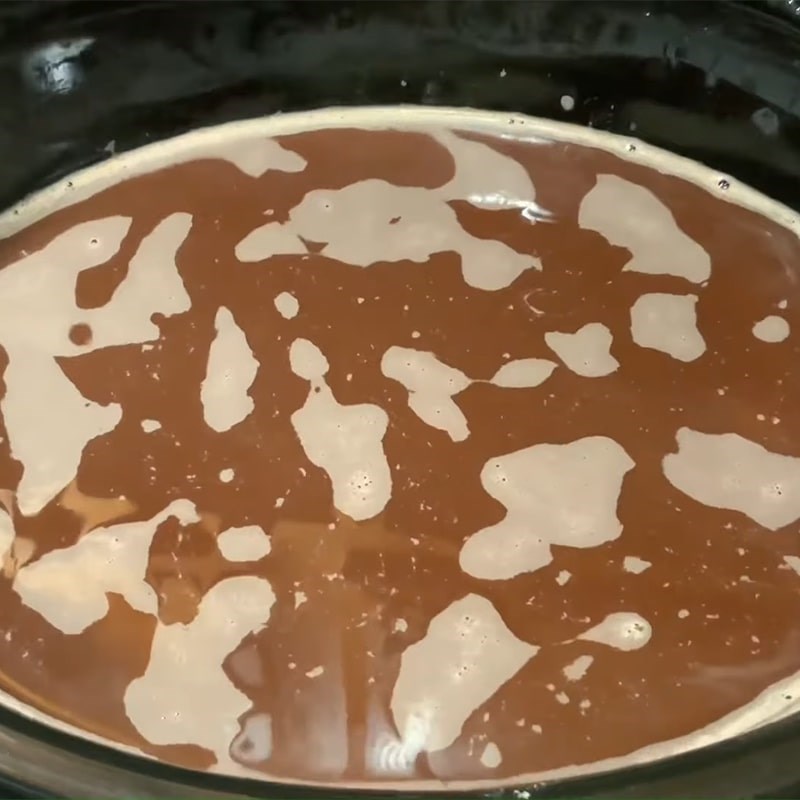 Step 2 Cooking Black Beans Black Bean Pudding with Sago Flour