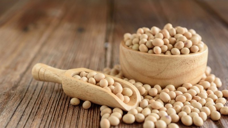 Ingredients for whole soybean milk dish