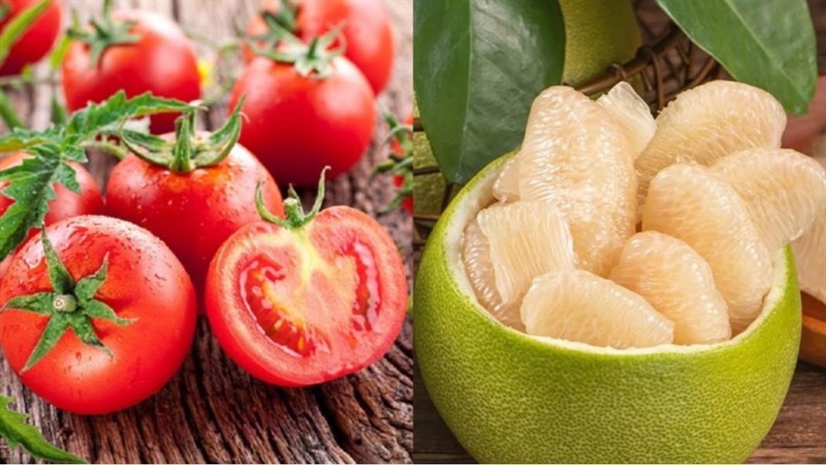 Ingredients for tomato juice dish