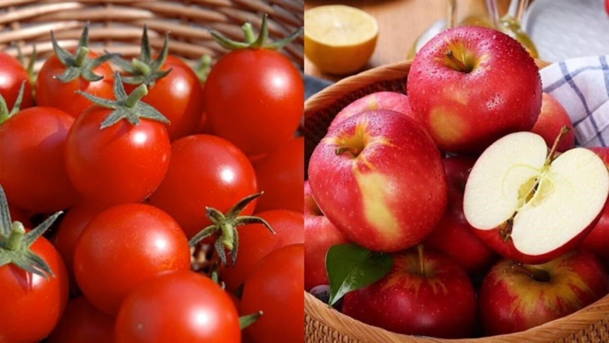 Ingredients for tomato juice dish