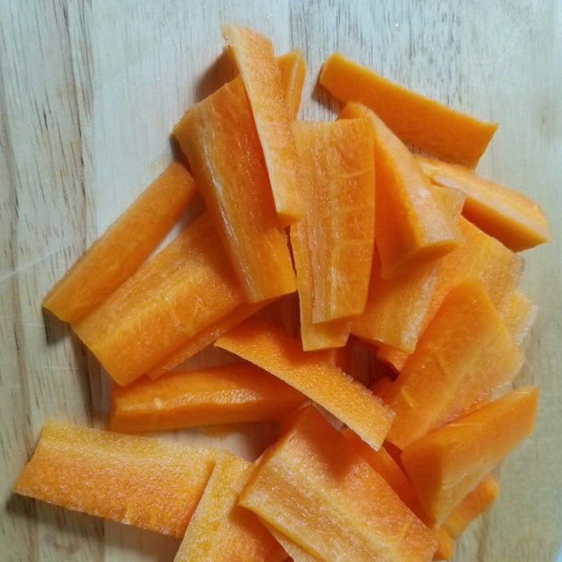 Step 2 Prepare and juice carrots Carrot orange juice