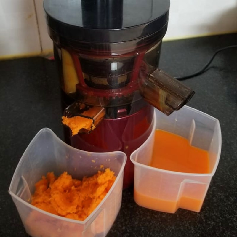 Step 2 Prepare and juice carrots Carrot orange juice