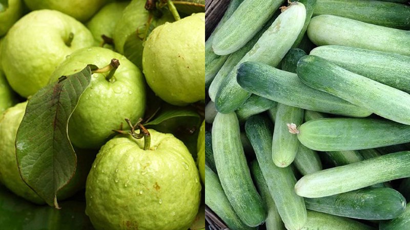 Ingredients for guava juice