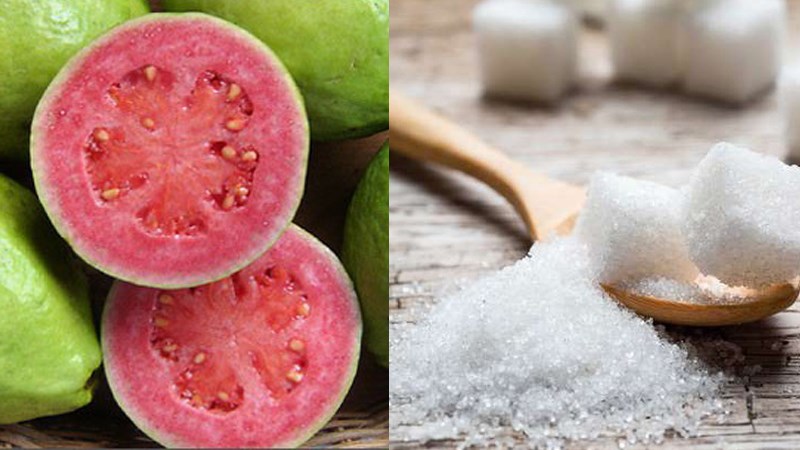 Ingredients for guava juice