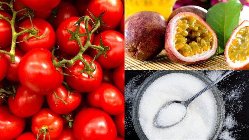 Ingredients for tomato juice