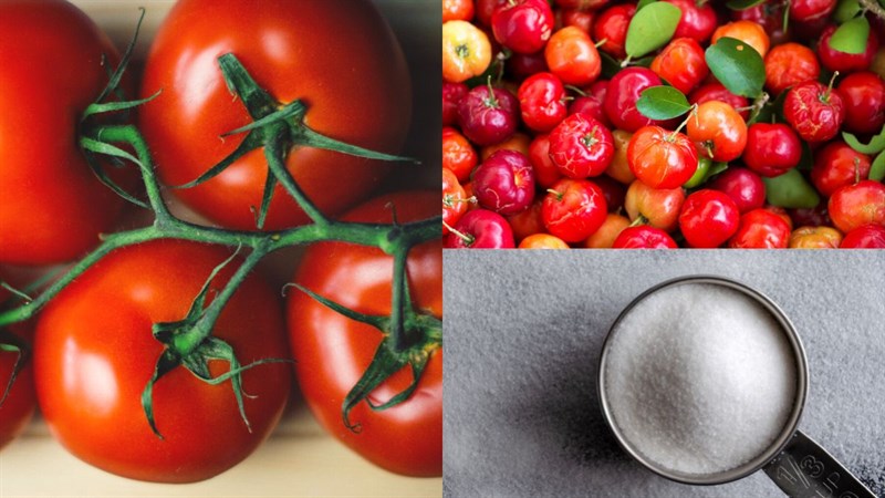 Ingredients for Guava Tomato Juice