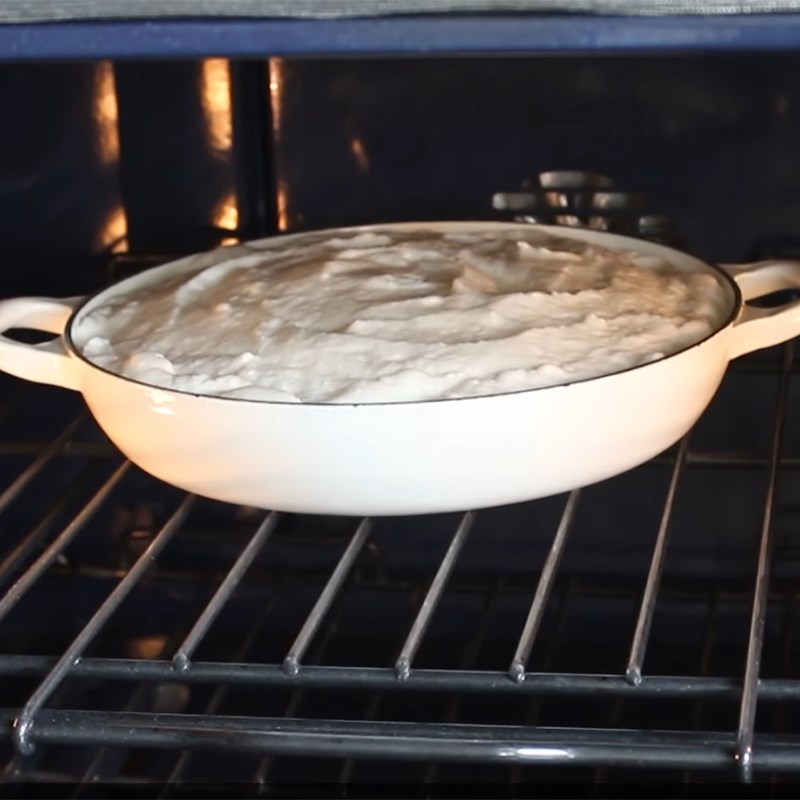 Step 5 Baking the Banana pudding