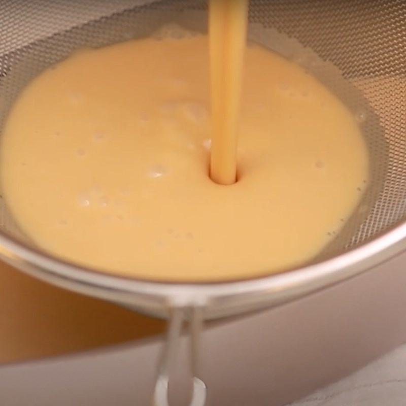 Step 4 Baking coconut milk cake Coconut milk cake baked in an air fryer