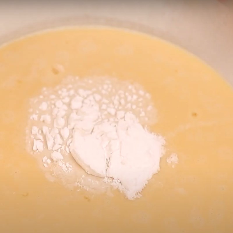 Step 4 Baking coconut milk cake Coconut milk cake baked in an air fryer