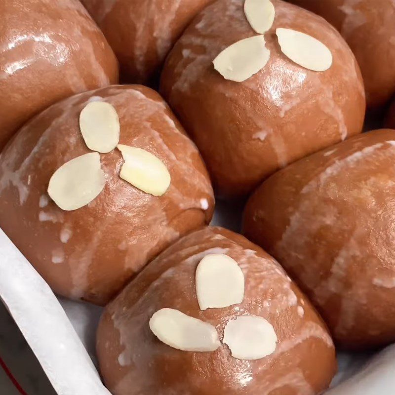 Step 5 Bake the bread for Chocolate Bread using an air fryer
