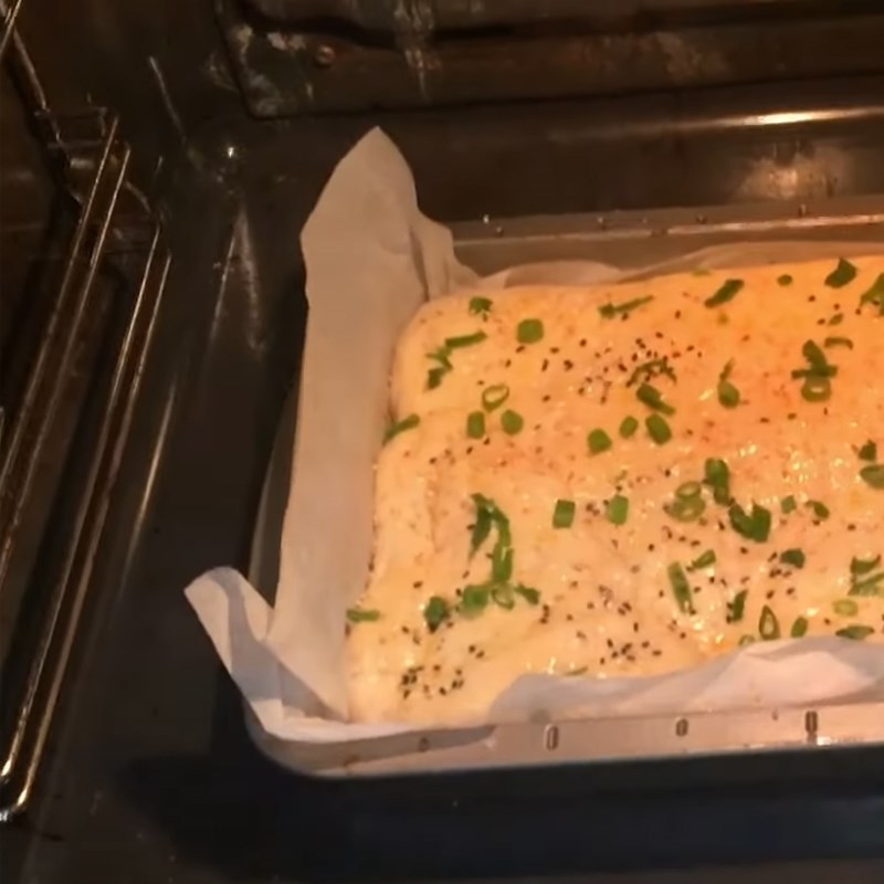 Step 6 Baking the bread Mayonnaise sauce roll bread