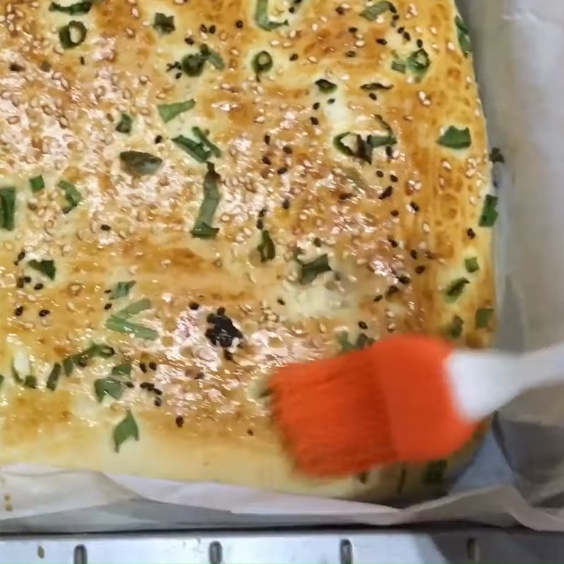 Step 6 Baking the bread Mayonnaise sauce roll bread