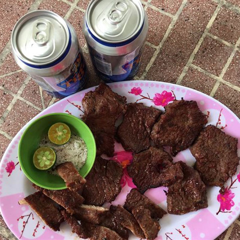 Step 4 Final Product Grilled beef at Cu Chi