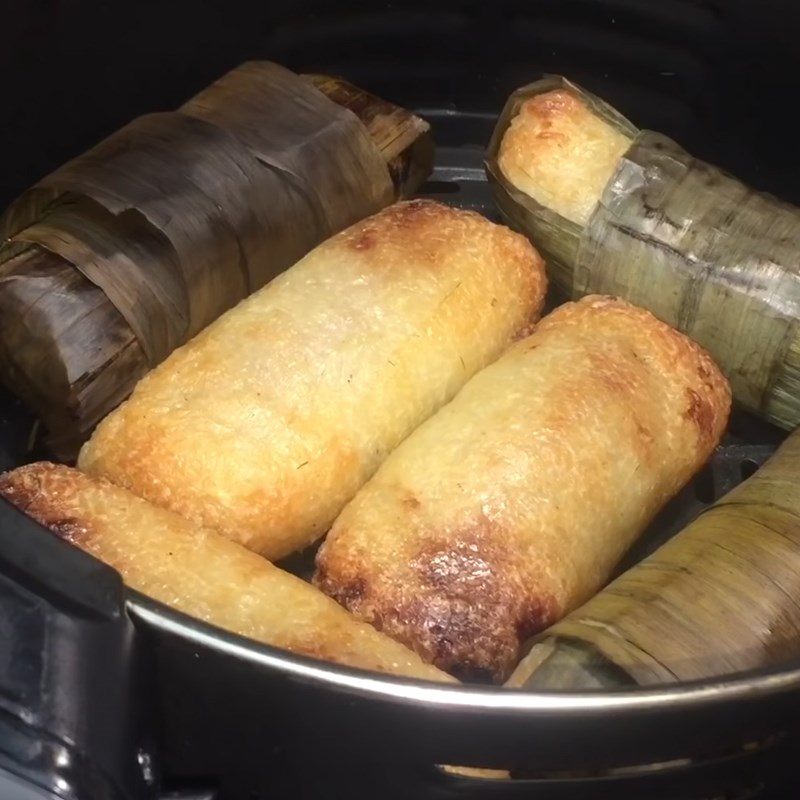 Step 5 Grilled Banana Sticky Rice