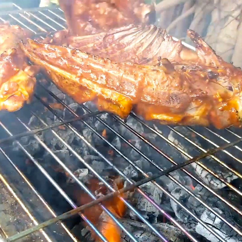 Step 3 Grilled Duck Grilled Duck with Fake Pork