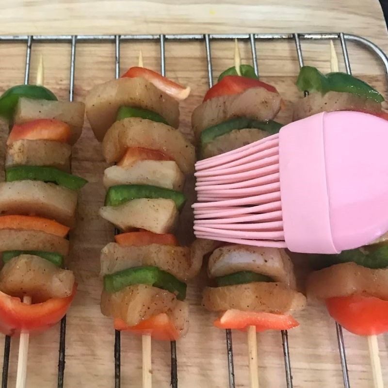 Step 3 Grill the chicken Grilled chicken skewers