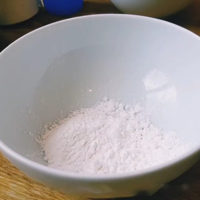 Step 4 Mix Tapioca Flour and Cook Green Beans Taro and Green Bean Dessert