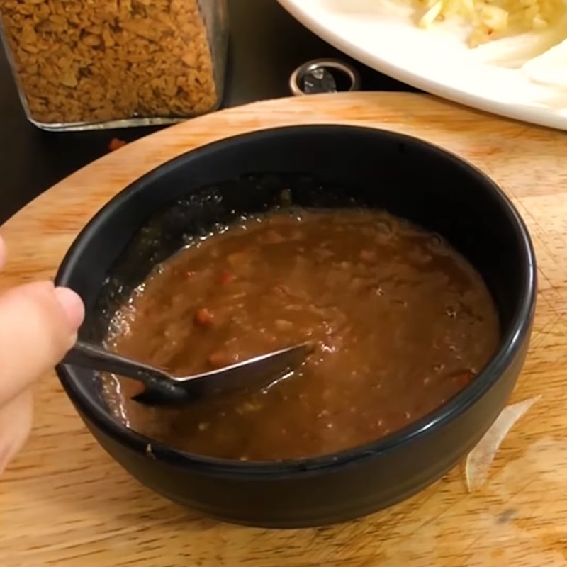 Step 2 Make the dipping sauce for Beef Hotpot