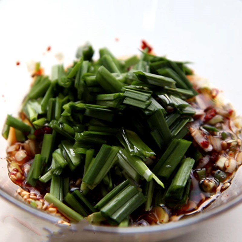 Step 5 Making the sauce for Abalone Mushroom Rice
