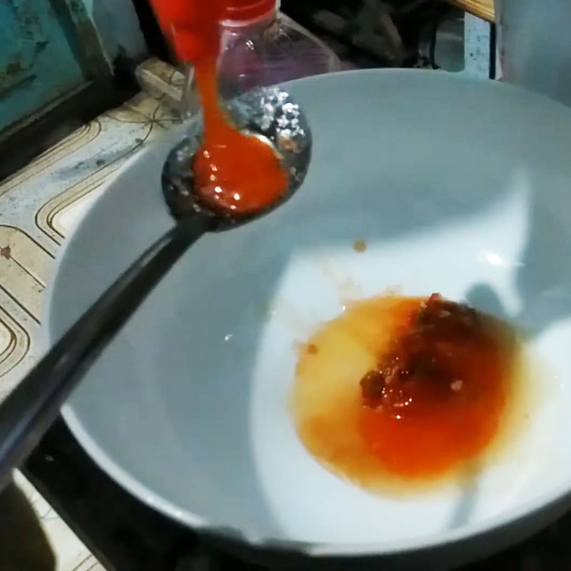 Step 2 Make the sauce Grilled mackerel with chili salt