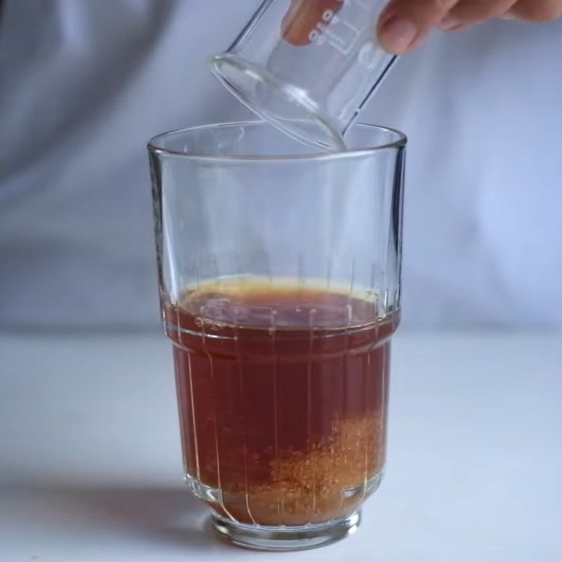 Step 3 Make milk tea Milk tea jelly using creamer