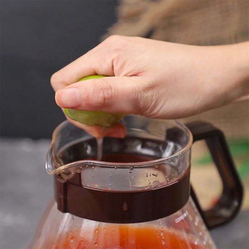 Step 2 Mix the tea with the mixture Lipton licorice tea