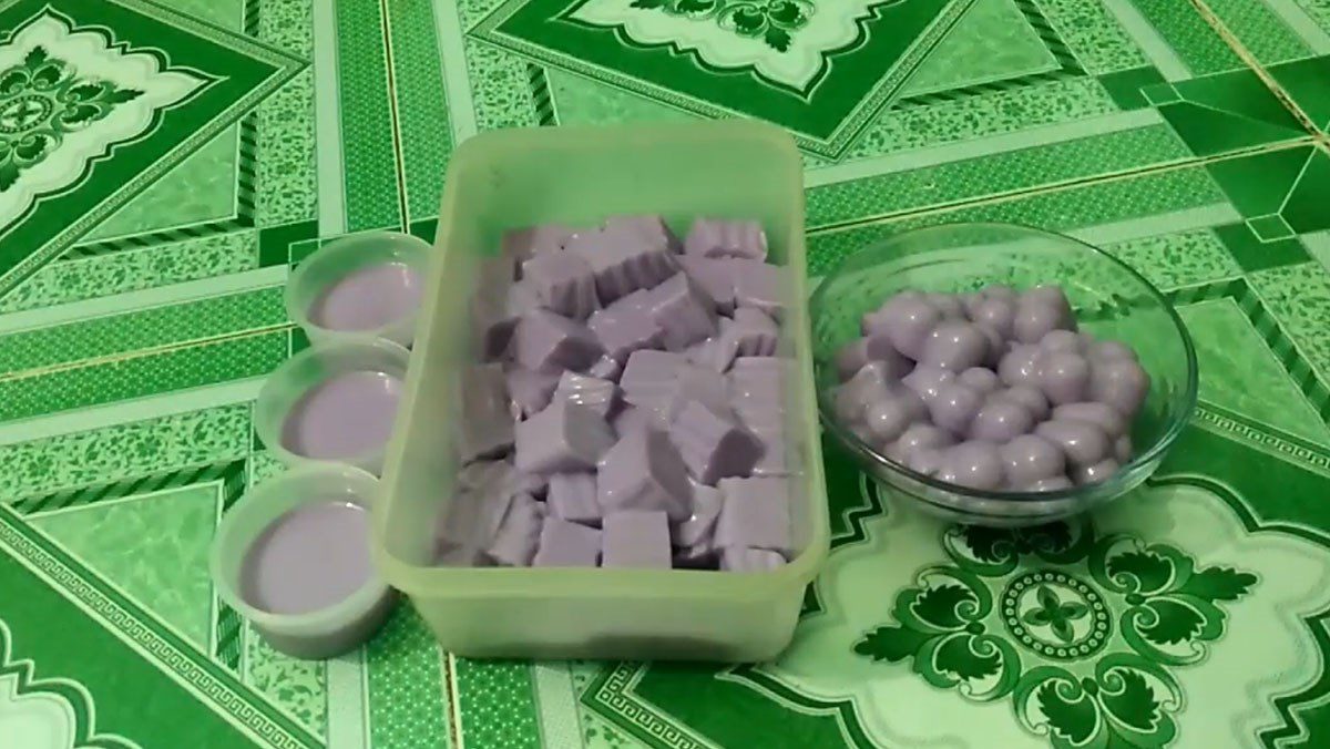 2 ways to make delicious creamy taro pudding jelly for a great milk tea experience 12 Taro Pudding from Taro Pudding Powder