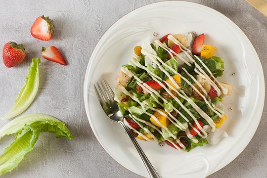 Step 3 Final product Chia Seed Salad