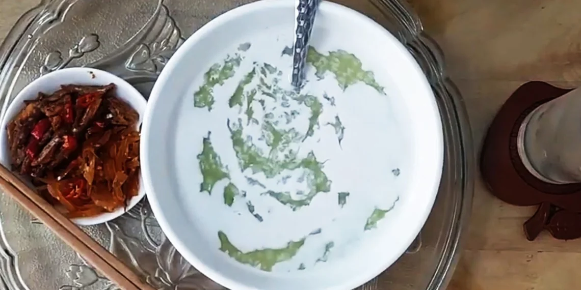simple coconut leaf porridge recipe for a delicious breakfast 14545